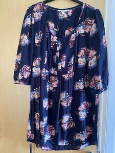 Fatface Womens floral tie waist Tunic Size 14 FATFACE - Picture 1 of 8