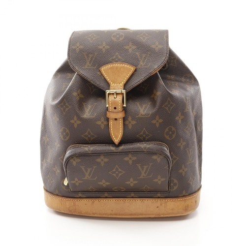 LOUIS VUITTON（LV） Zaino zaino Louis Vuitton Montsouris MM M51136 monogramma pelle marrone
