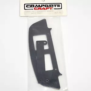 Vintage NOS Composite Craft 10L Pan Car Graphite Front Bumper With Brace 10087 - Picture 1 of 5