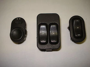 VAUXHALL ZAFIRA MIRROR SWITCH /OSF WINDOW SWITCH & N/S/F SWITCH - Picture 1 of 2