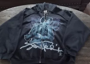 Liquid Blue Jimi Hendrix Zip Hoodie 2013 Vintage band XL - Picture 1 of 6
