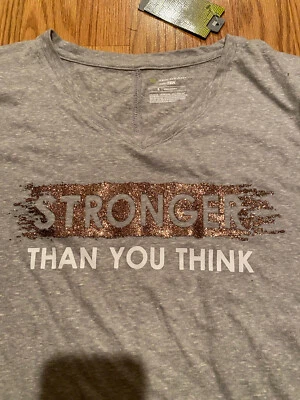 Новый с Ярлыками Tec Gear женщин маленький серый рубашка рубашка упражнения/активный футболка - Изображение 1 из 4