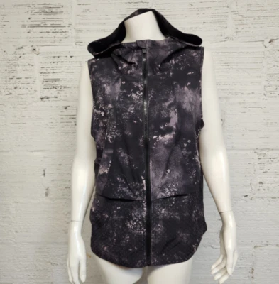 Chaleco con capucha Nanette Lepore para mujer talla M ropa deportiva fitness tie dye cremallera Foto 1 de 4