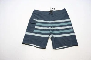 Volcom Performance Board Shorts Athletic Striped Water Mens Size 33 - Picture 1 of 5