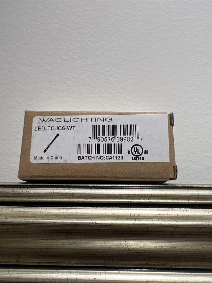 WAC Lighting Led-tc-ic6-wt InvisiLED 6in Joiner Cable 24v Tape Light White