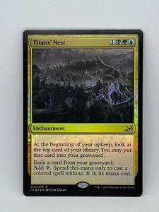 Titan's Nest (foil) - Ikoria - NM - MTG Magic The Gathering  - Picture 1 of 2