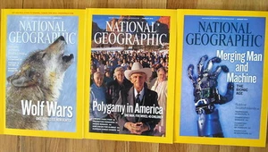 National Geographic Magazines Jan/Feb/Mar 2010 three issues *FREE SHIPPING* - Picture 1 of 1