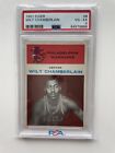 1961 Fleer #8 Wilt Chamberlain Rookie Card. Perfect Centering PSA VG-EX 4. rookie card picture
