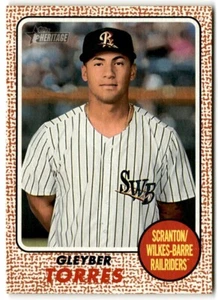 2017 Topps Heritage Minor League Gleyber Torres #100 ST1 - Bild 1 von 2