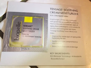 Biopelle Tensage Soothing Cream Moisturizer 0.03 oz. Sample & 20% Off Full Size - Picture 1 of 3