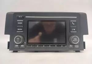 2018 HONDA CIVIC radio display receiver Sedan LX 39100TBAA22 OEM 18 - Foto 1 di 8