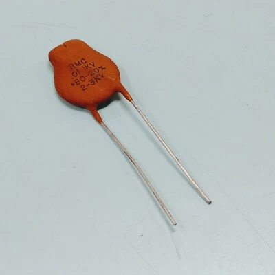 RMC 35-0168-001-0 SparkCap - 0.01uF - +80-20% - 2kV-3kV - 50 件 — 第 1/4 张图片