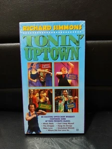 Richard Simmons Tonin' Uptown VHS Brand New Factory Sealed - Picture 1 of 5