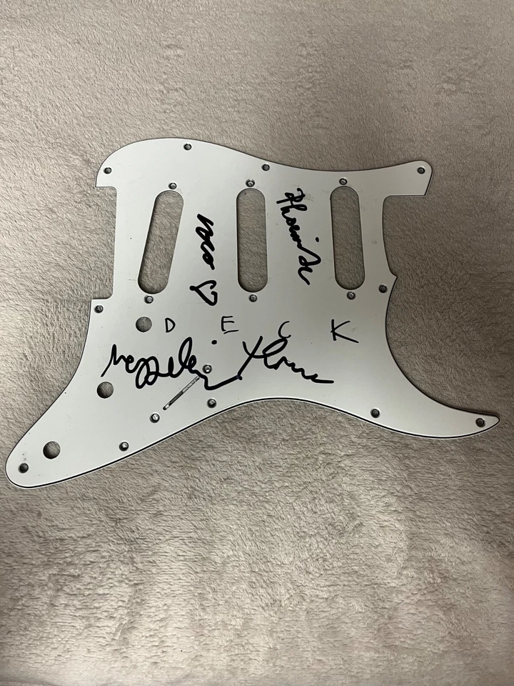 Phoenix Band Signed Autographed Strat Pickguard - Image 1 of 1