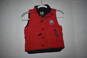 Canada Goose Vanier Vest Kids Size XS (6) Red - Picture 1 of 5