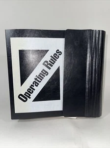 SP Southern Pacific Railroad Operating Manuals & Timetable Book in Binder - Picture 1 of 4