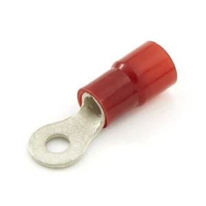 Molex 19067-0006 Ring Terminal, 8 Ga., #10 Stud, Nylon Insulated, PK/100 - Picture 1 of 1