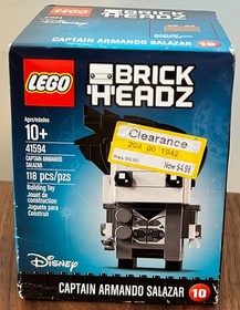 LEGO BrickHeadz Captain Armando Salazar 41594 New Sealed Box #10 Pirates VV