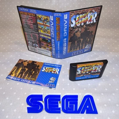 Super Street Fighter II / 2 Sega Mega Drive - OVP, getestet & sehr guter Zustand - Bild 1 von 4