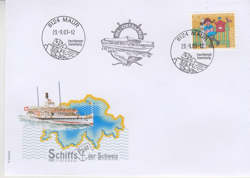 SWITZERLAND : 2003   FDC - SCOTT # B511 PRO JUVENTUTE /  CHILDREN'S / MAUR - Image 1 of 1
