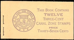 Canal Zone #117a MNH VF Complete booklet - Picture 1 of 1