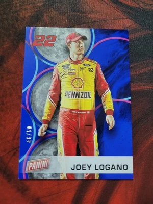2022 Panini Father's Day Father's Day Joey Logano #FD18 Blue /50 NASCAR Racing - Image 1 of 3