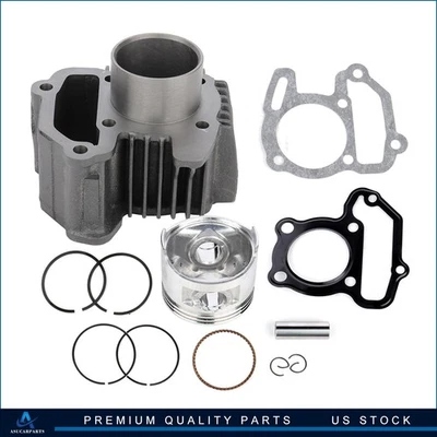 Cylinder Piston Gasket Rings Kit For Yamaha Badger 80 YFM80  1988-2000 2001 - Image 1 of 4