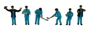 Locomotive staff (6) - Bachmann 36-047 - OO painted figures - Picture 1 of 1