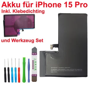 Batería de repuesto HX para iPhone 15 Pro Batería Battery A3011 3342 mAh + Herramienta - Imagen 1 de 2