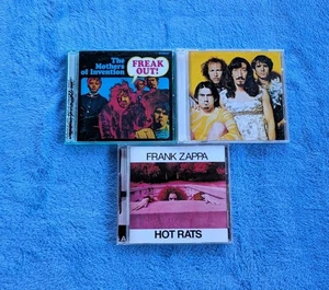 FRANK ZAPPA 3 CD Lot Experimental Rock Freak Out We're Only In It For The Money - Picture 1 of 4