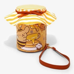 Pompompurin Honey Jar Umhängetasche Handtasche NEU verstellbarer Riemen Neu mit Etikett - Bild 1 von 6