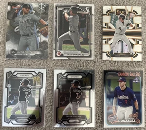 Jacob Gonzalez - 6 Card Lot / Chicago White Sox - Picture 1 of 1