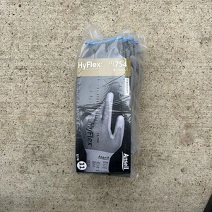 Ansell Hyflex 11-754 Cut Resistant Gloves 12 Pairs Size 11 Intercept Technology - Picture 1 of 3
