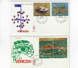 VATICAN 1972     2   FDC   Sc.  #518  &  519 - Picture 1 of 1