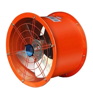 INTSUPERMAI 12 Inch Axial Fan Cylinder Industrial Portable Ventilator Explosi... - Picture 1 of 9