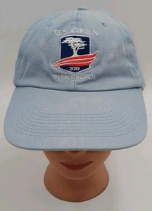 Cappello da golf US Open Pebble Beach 2019 membro USGA blu chiaro *macchie prezzo basso - Foto 1 di 10