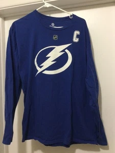 Men’s Tampa Bay’s XL Captain Stamkos Long Sleeve T-shirt#91 - Picture 1 of 5