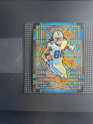 2025 Panini Mosaic  CeeDee Lamb Jumbo Oversized Stained Glass Ssp Cowboys - Image 1 of 2