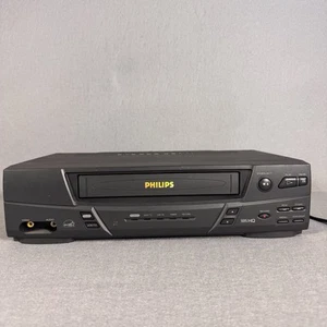 RARE Philips VHS Cassette Recorder Player VR220VCAT1 VCR ONLY LISTING 2 Heads - Picture 1 of 8