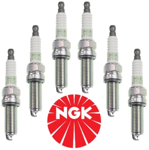 Set of 6 NGK Spark Plugs for Hyundai Azera, Genesis, Santa Fe, Santa Fe XL - Picture 1 of 1