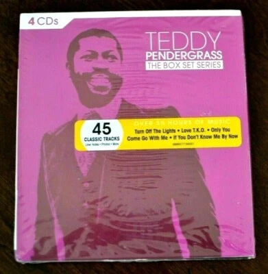 The Box Set Series [Box] Teddy Pendergrass (CD, Jan-2014, 4 Discs, Legacy) NEW - Image 1 of 4