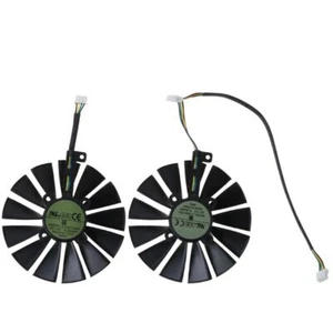 Ventilateur carte graphique 95mm 13 4 broches pour ROG POSEIDON GTX1080TI P11G STRIX - Photo 1/9