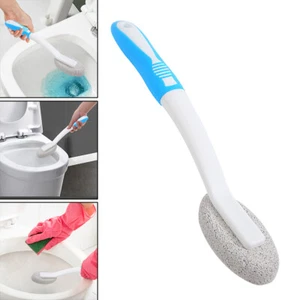 Pumice Stone Cleaning Brush Hard Water Toilet-Bowl Remover Cleaner - Picture 1 of 8