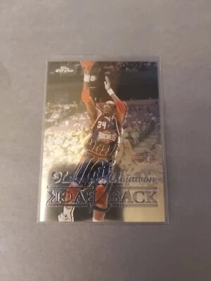 98-99 Topps Chrome Hakeem Olajuwon Back 2 Back Insert #b4 Rockets - Image 1 of 2