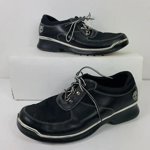 Timberland niedrig geschnittene Lederschuhe Turnschuhe schwarz Damengröße 9,5 - Bild 1 von 12
