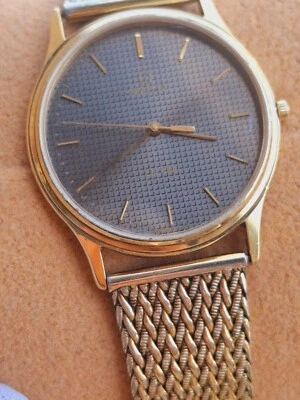 Rare to Find OMEGA Deville Pablo Escobar Gangster Honeycomb Dial Style Unisex 80 - Image 1 of 4