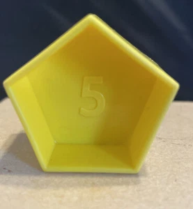 Tupperware Tupper Toy Shape-O Ball Sorter Replacement Yellow Shapes # 5 - Picture 1 of 1