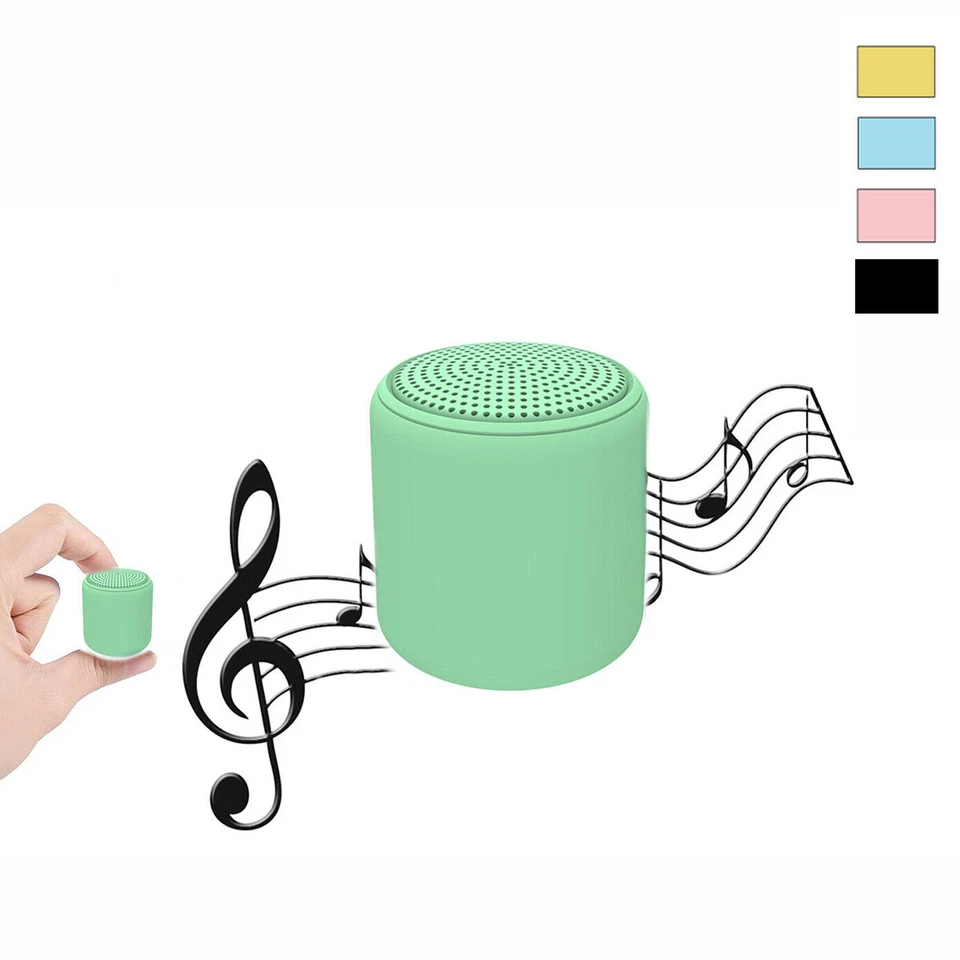 MINI CASSA SPEAKER PORTATILE ALTOPARLANTE BLUETOOTH WIRELESS VIVAVOCE V5.0 T001 - Immagine 1 di 4