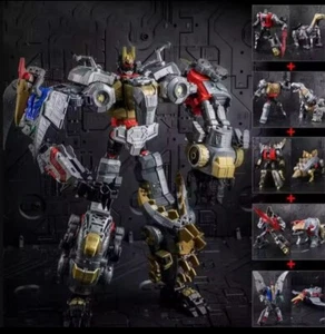 TRANSFORMERS Dinobot 33 CM VOLCANICUS Grimlock Sludge Snarl Slag Swoop BOX NUOVI - Foto 1 di 9