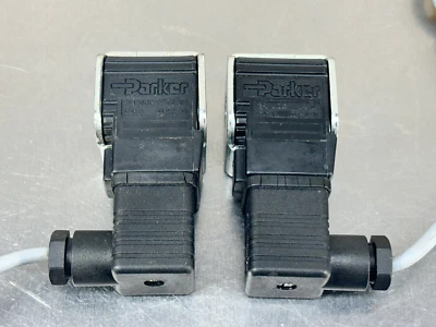 (2) Súper bobina Parker CSS024D con conector GDM B12 + cable Turck Foto 1 de 4